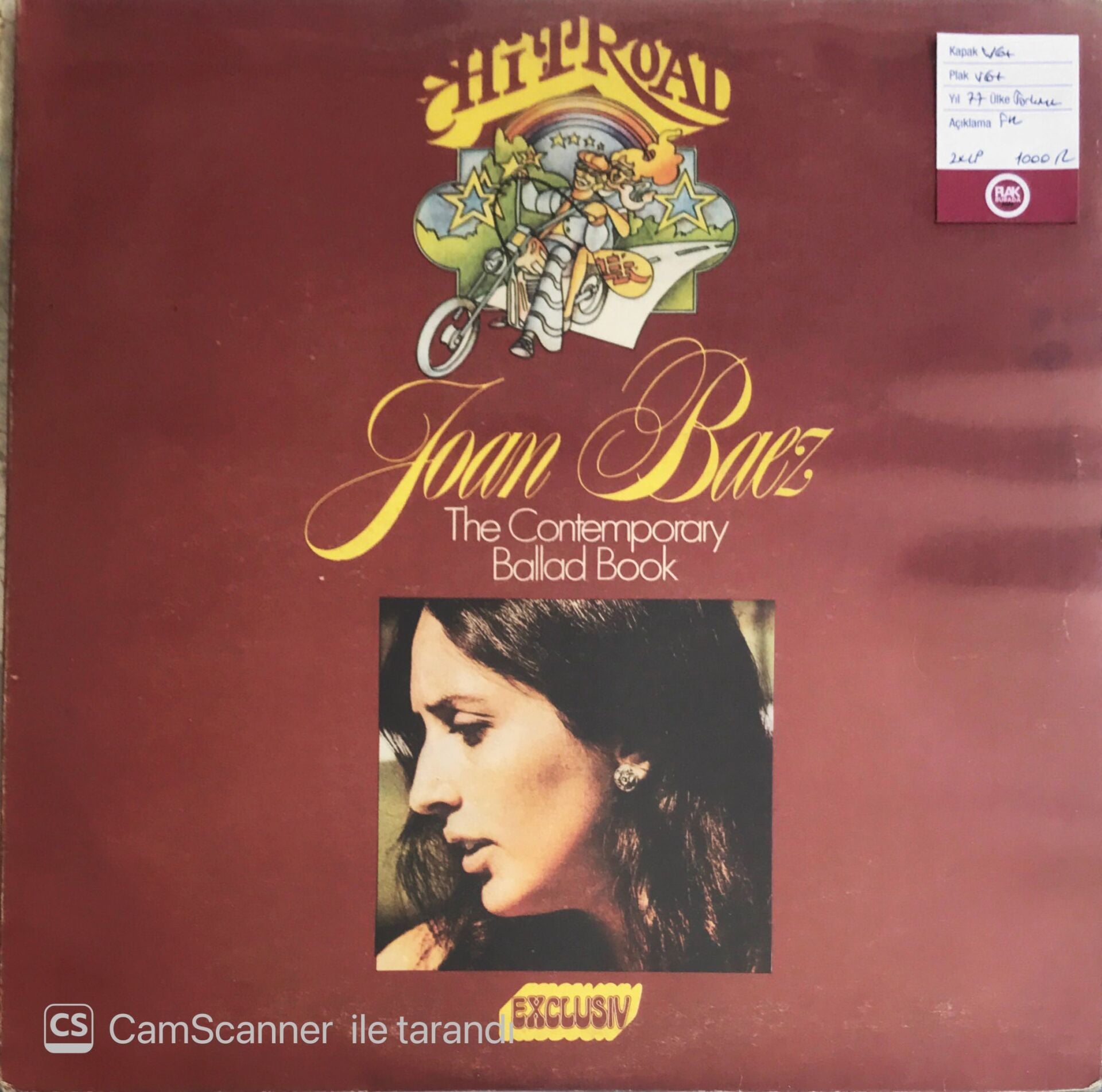 Joan Baez - Hit Road (2 LP) LP
