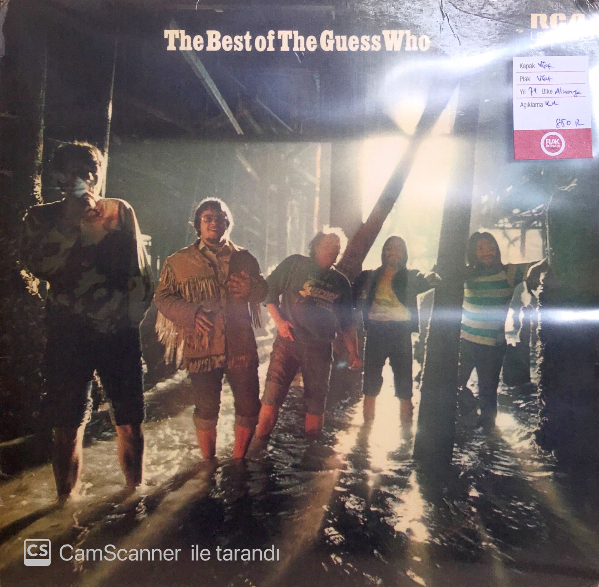 The Best Of The Guess Who LP