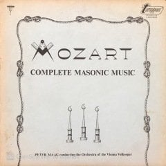 Mozart Complete Masonic Music Çift LP