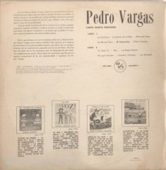Pedro Vargas Canta Musica Ranchera LP