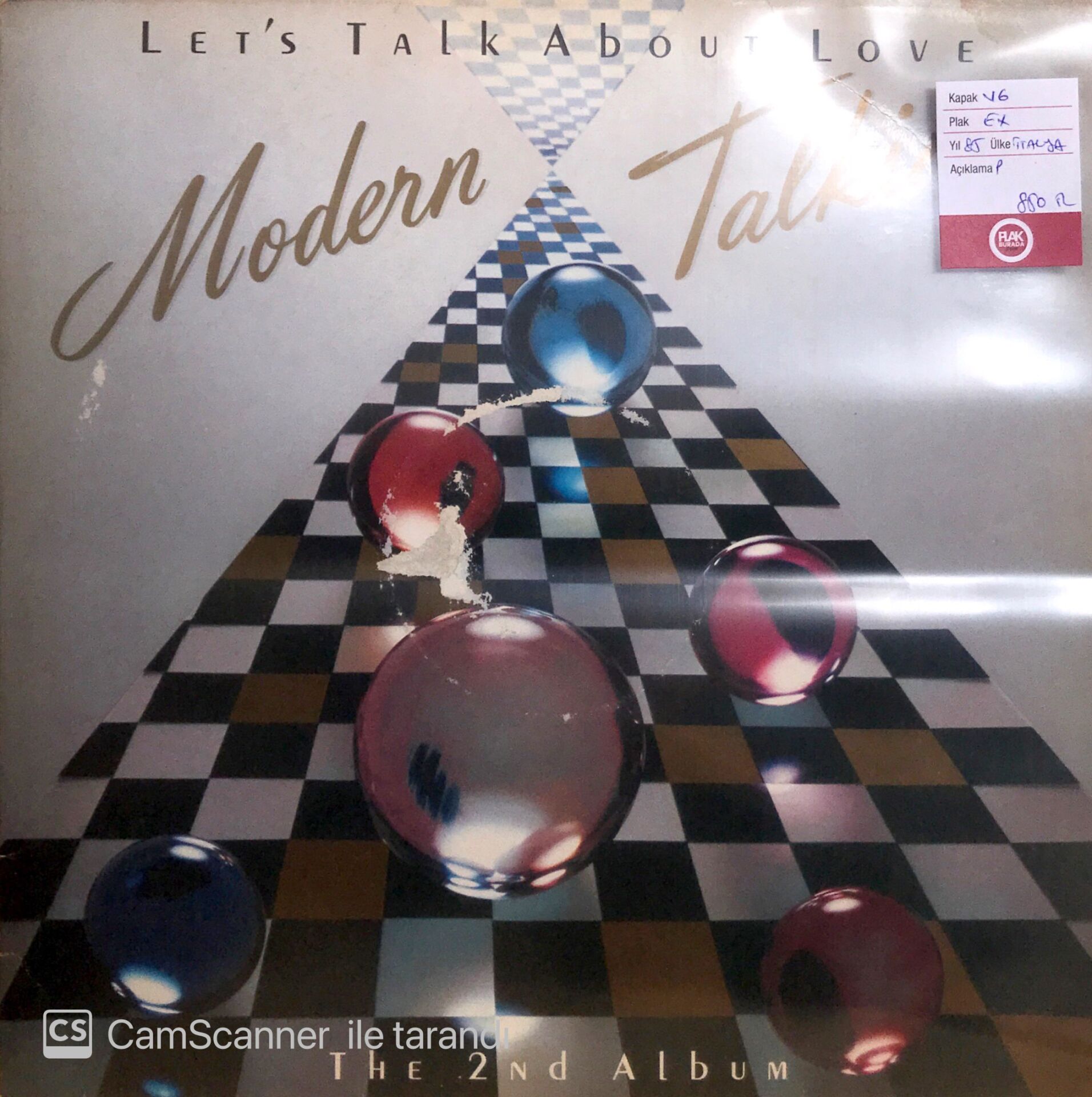 Modern Talking / Let's Talk About Love LP