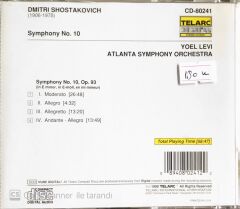 Shostakovich: Symphony No. 10 - Levi/Atlanta Symphony Orchestra - CD