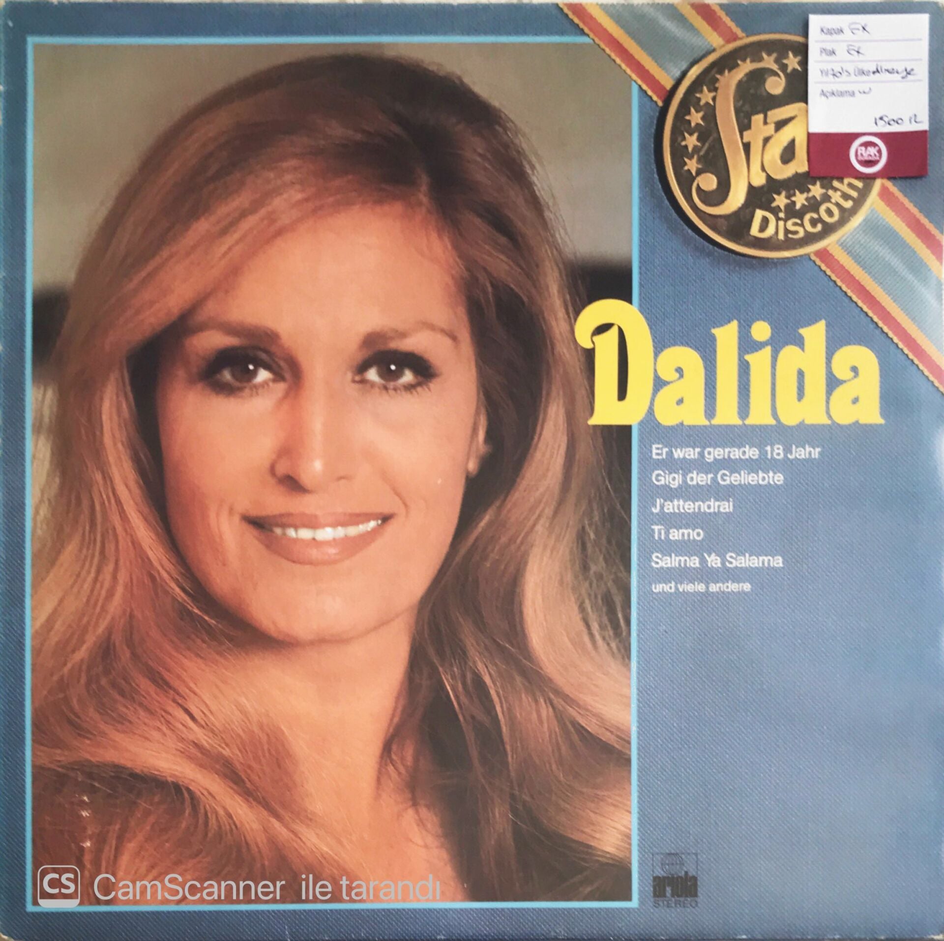 Dalida Star Discothek LP