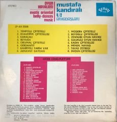 Mustafa Kandıralı Ve Arkadaşları Oriental Oyun Havaları LP