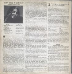 Joan Baez - In Concert LP