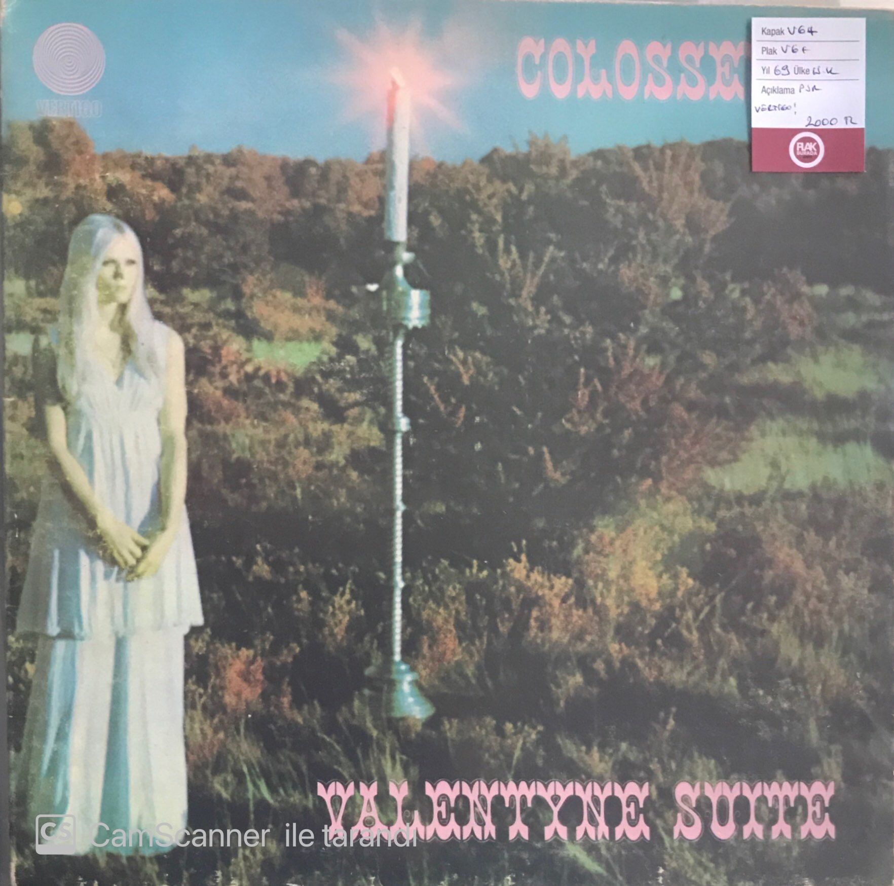 Colosseum - Valentyne Suite LP