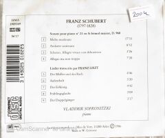 Schubert - Sonate No 21 / Sofronitzki - CD