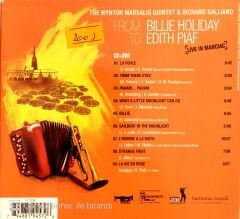 The Wynton Marsalis Quintet & Richard Galliano / From Billie Holiday To Edith Piaf 2xCD
