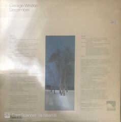 George Winston December Japon Baskı LP