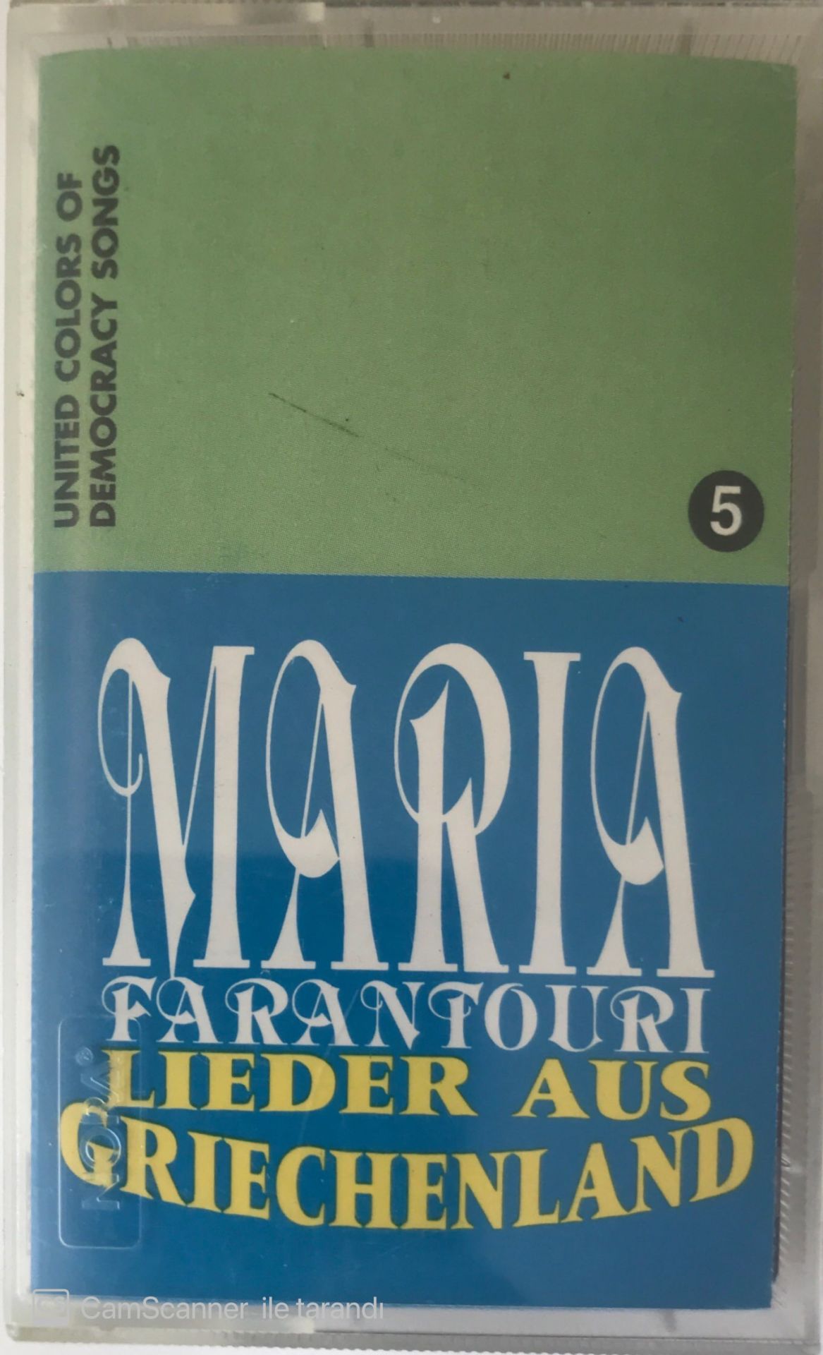 Maria Farantouri Lieder Aus Griechenland KASET