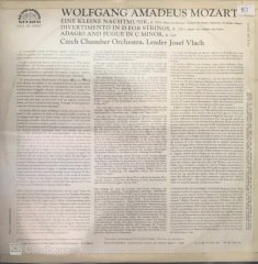 Mozart Eine Kleine Nachtmusik Divertimento In D Adagio And Fugue LP