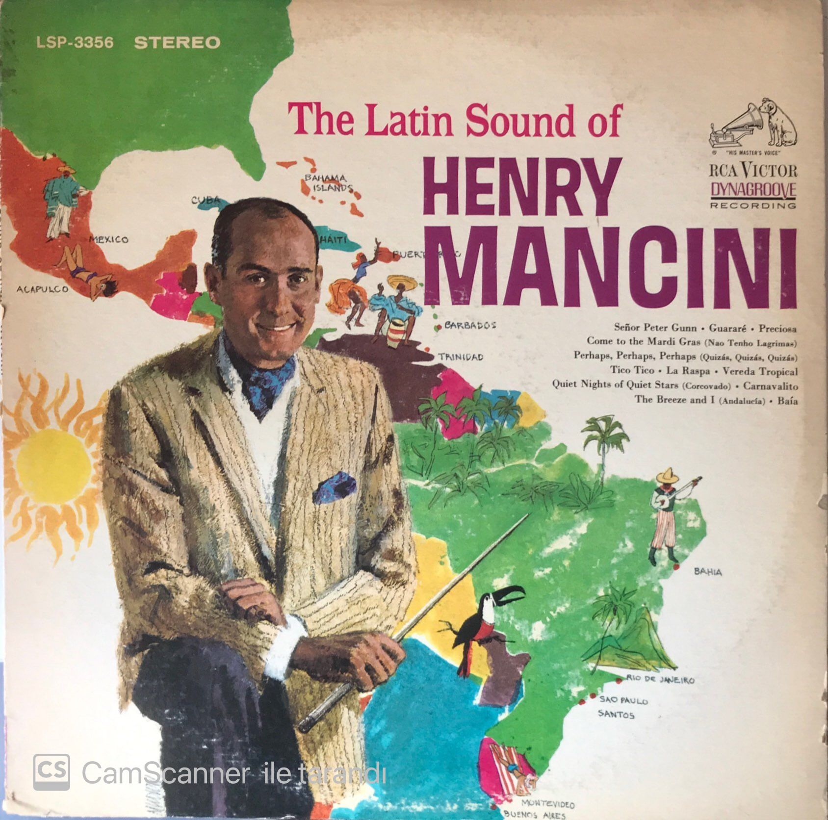 The Latin Sound Of Henry Mancini LP