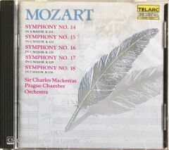 Mozart: Symphonies No. 14, No. 15, No. 16, No. 17 & No. 18 - Mackerras/Prague Chamber Orchestra - CD