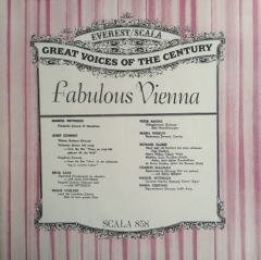 Great Voices Of The Century: Fabulous Vienna LP