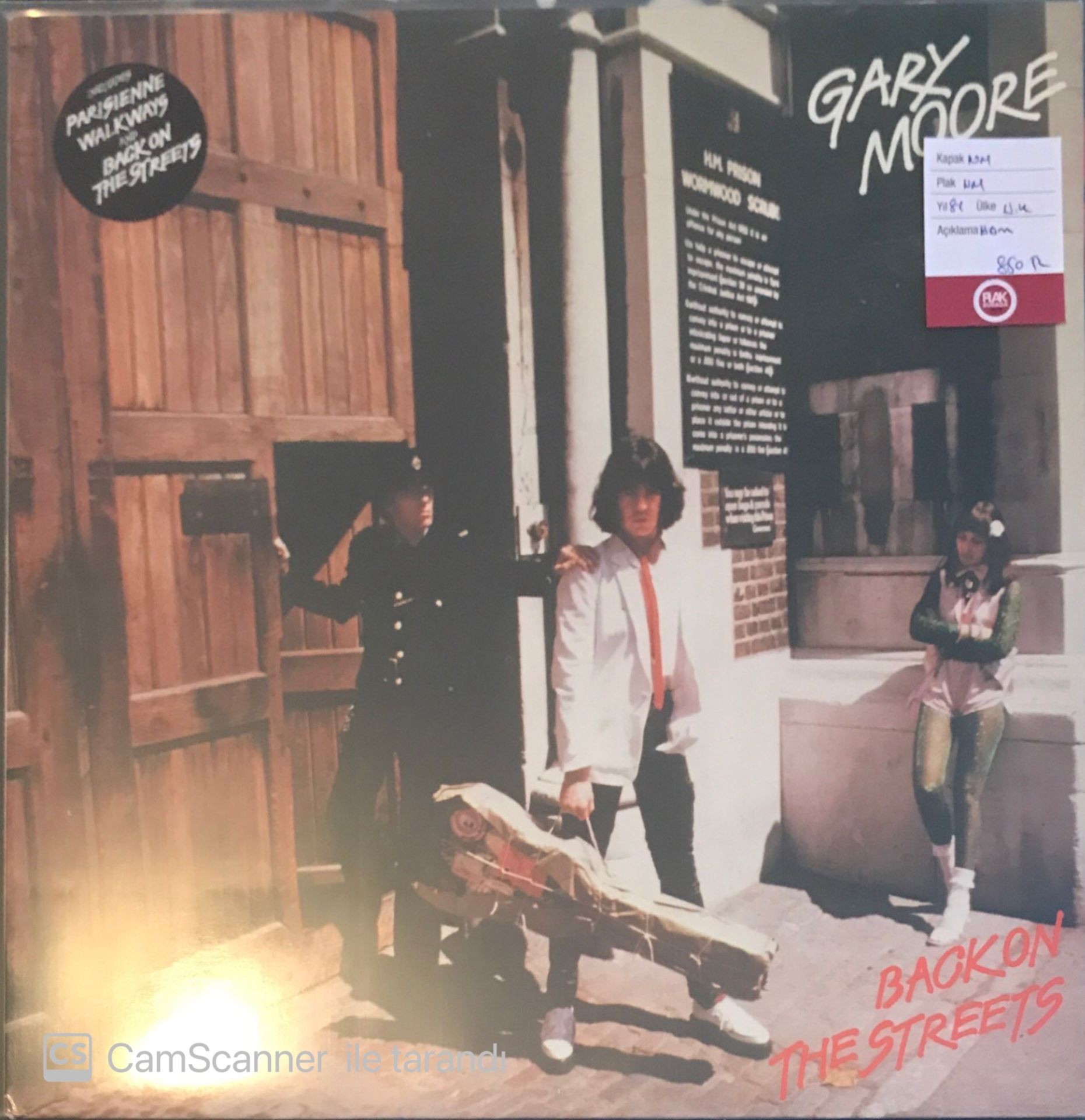 Gary Moore - Backon The Streets LP