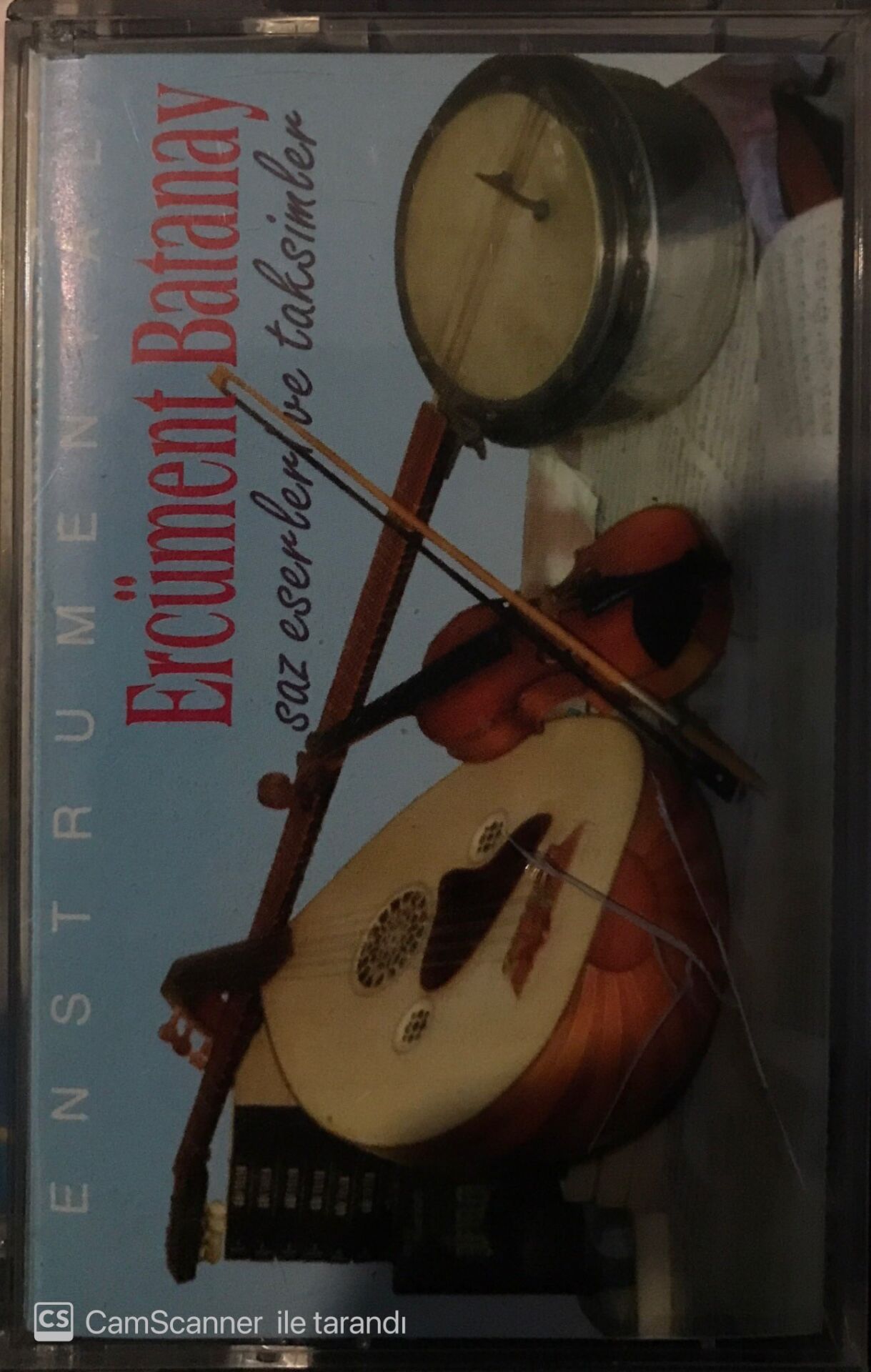 Ercüment Batanay - Enstrümental Saz Eserleri Ve Taksimler KASET