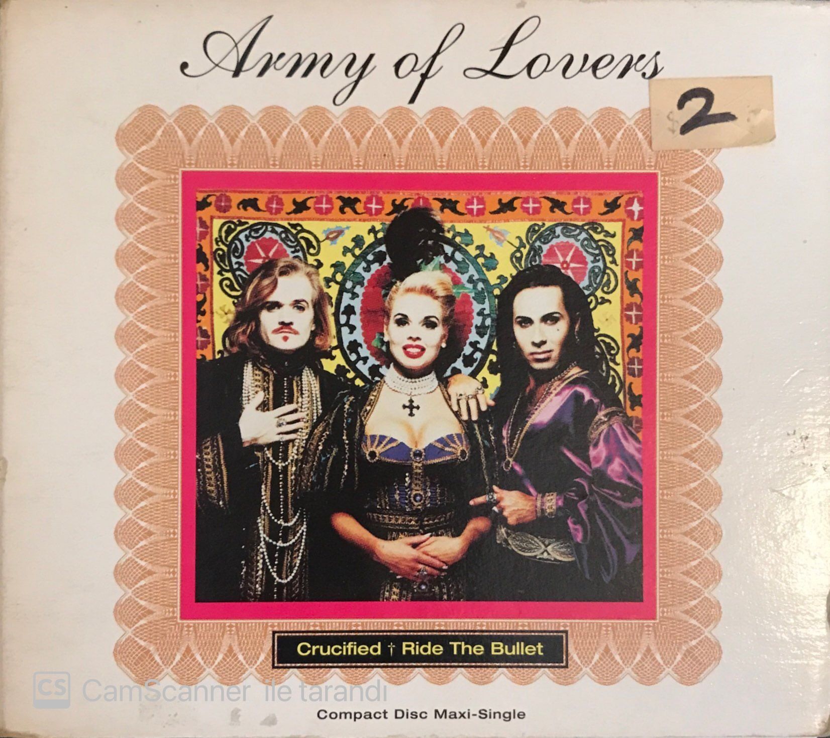Army Of Lovers - Crucified / Ride The Bullet CD