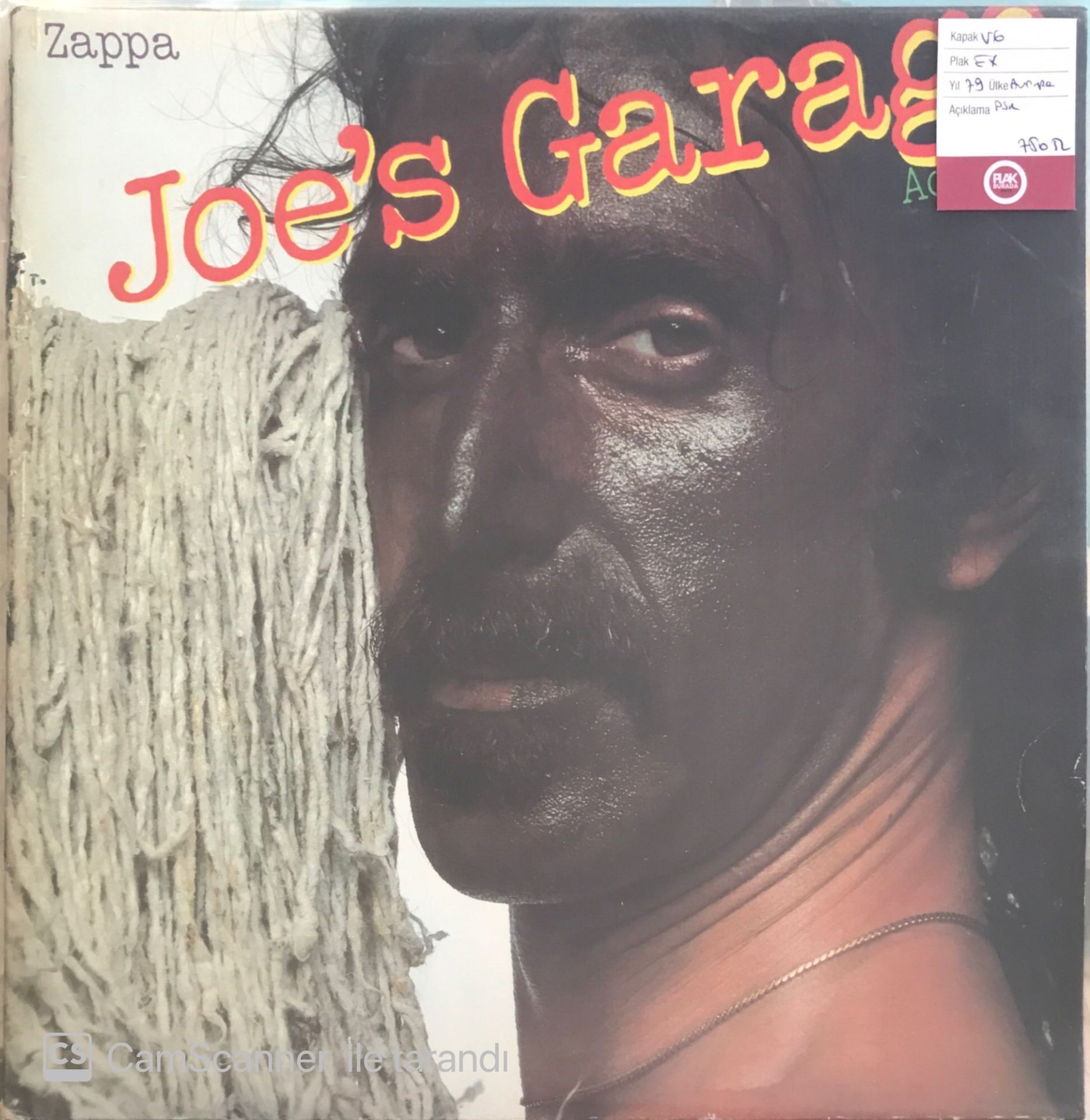 Frank Zappa - Joe's Garage Act 1 LP