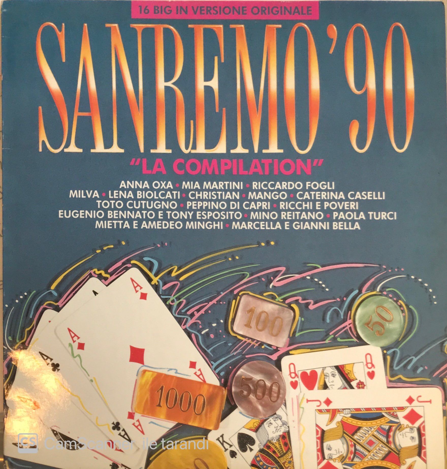 Sanremo '90  'La Compilation' LP