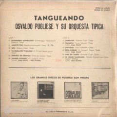 Tanguendo Osvaldo Pugliese Ysu Orquesta Tipica LP