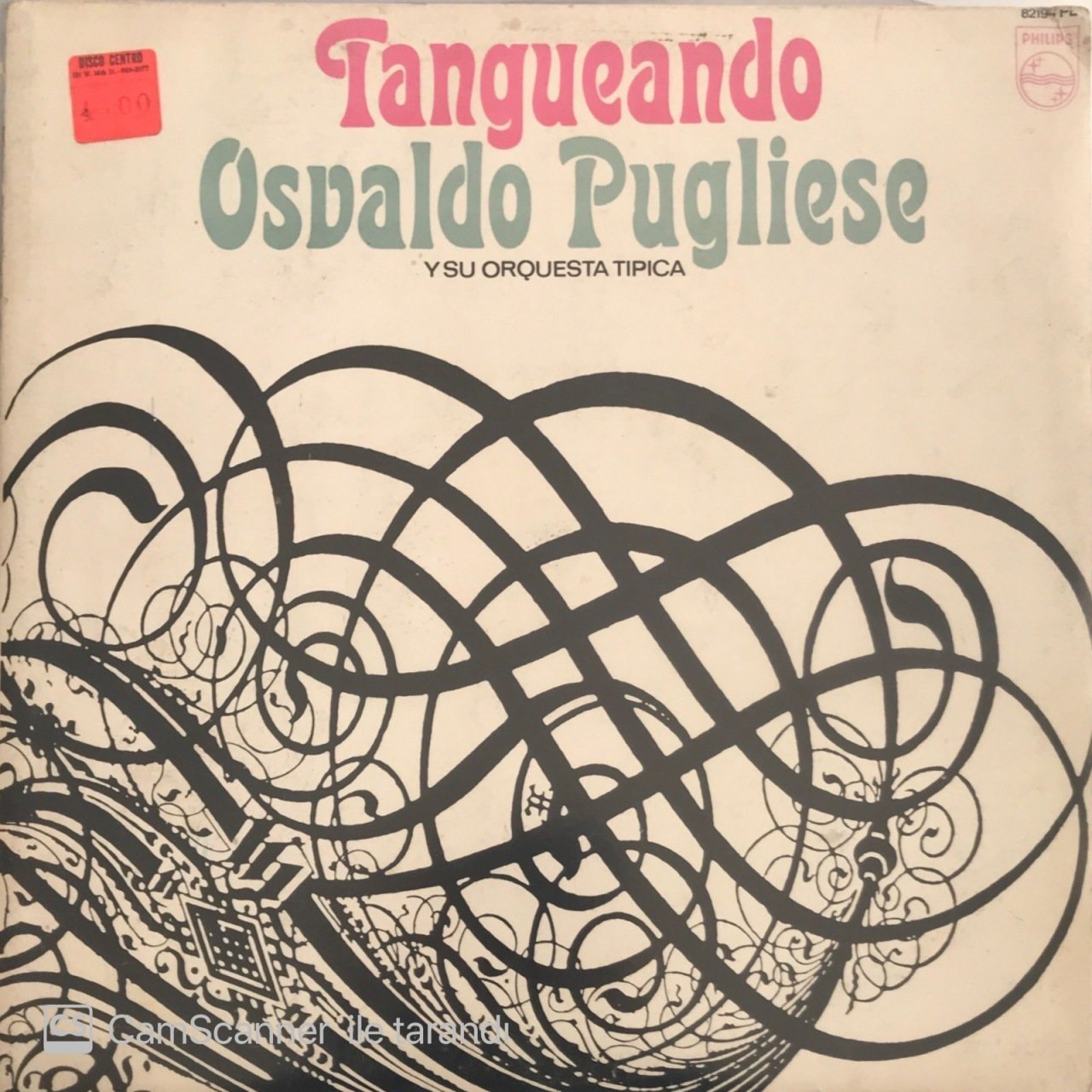 Tanguendo Osvaldo Pugliese Ysu Orquesta Tipica LP