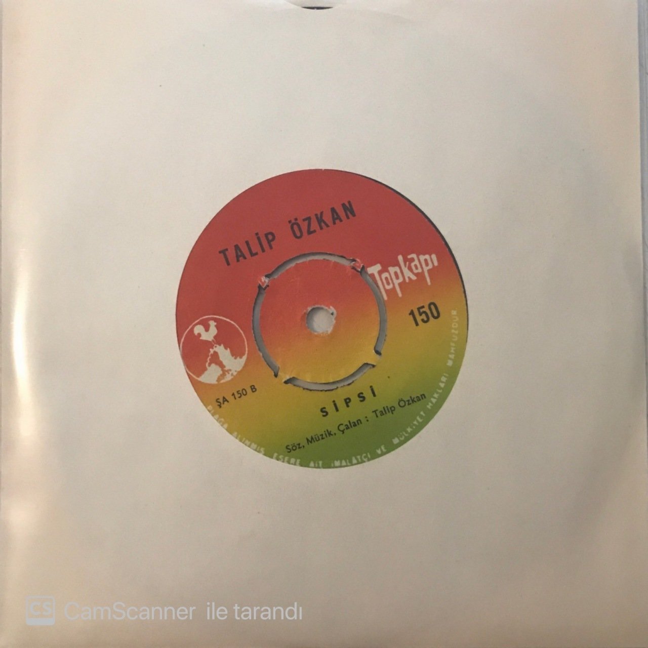 Talip Özkan Al Yazmam 45lik