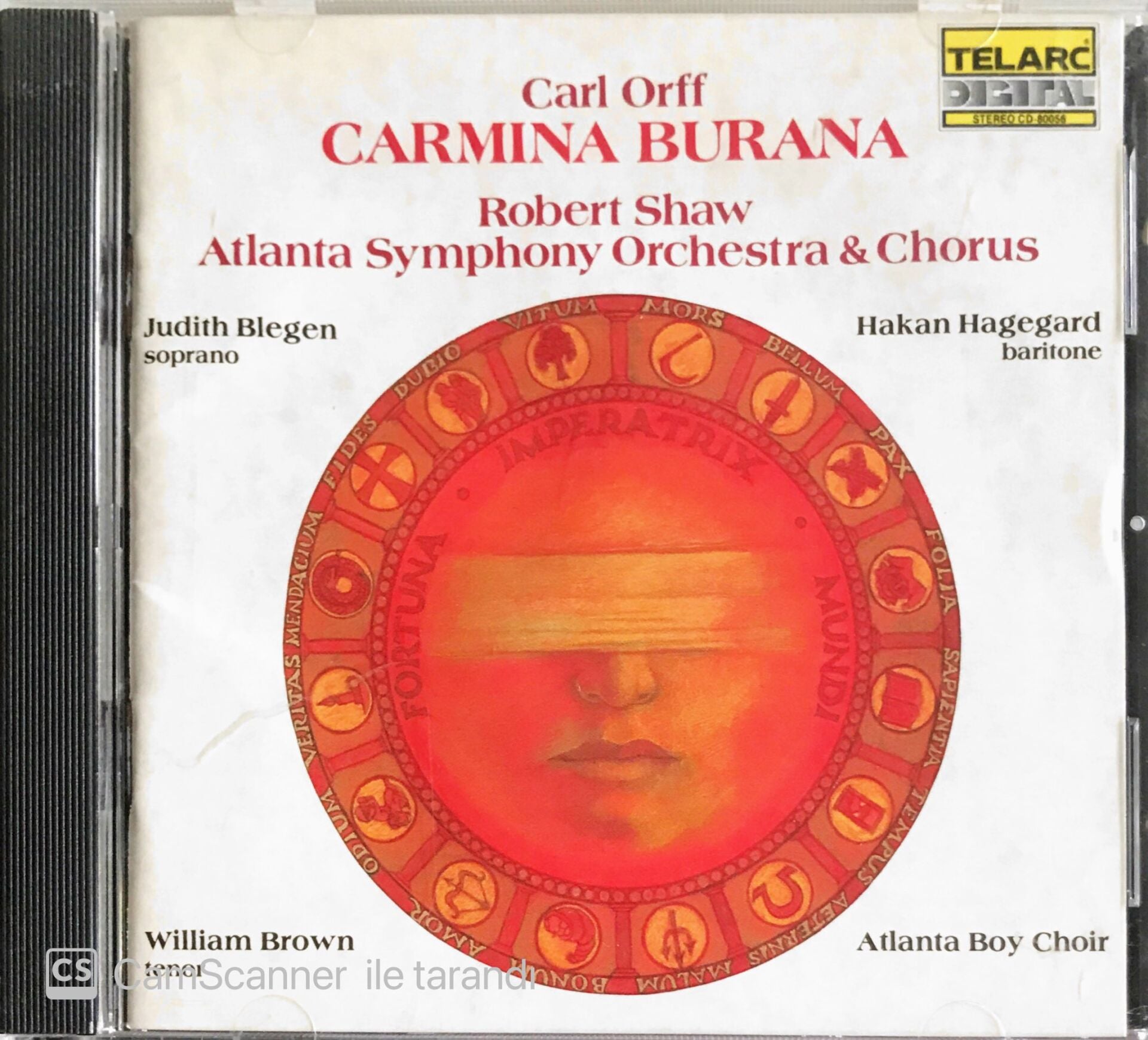 Orff: Carmina Burana - Blegen/Ragegard/Brown/Shaw/Atlanta Symphony Orchestra & Chorus - CD