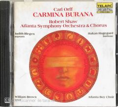 Orff: Carmina Burana - Blegen/Ragegard/Brown/Shaw/Atlanta Symphony Orchestra & Chorus - CD