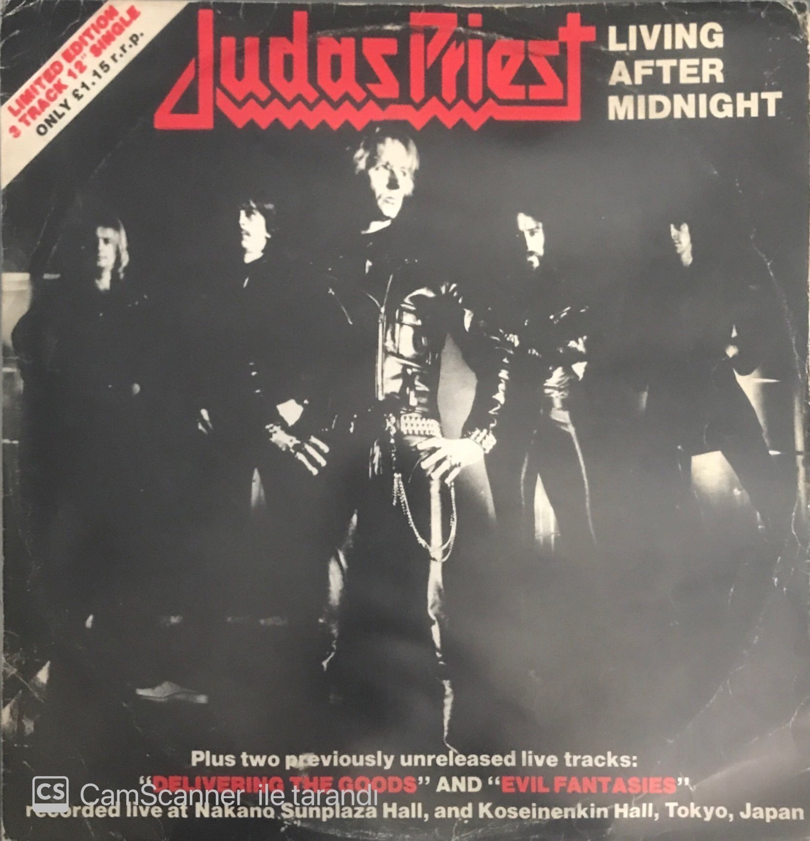 Judas Priest Living After Midnight MAXI