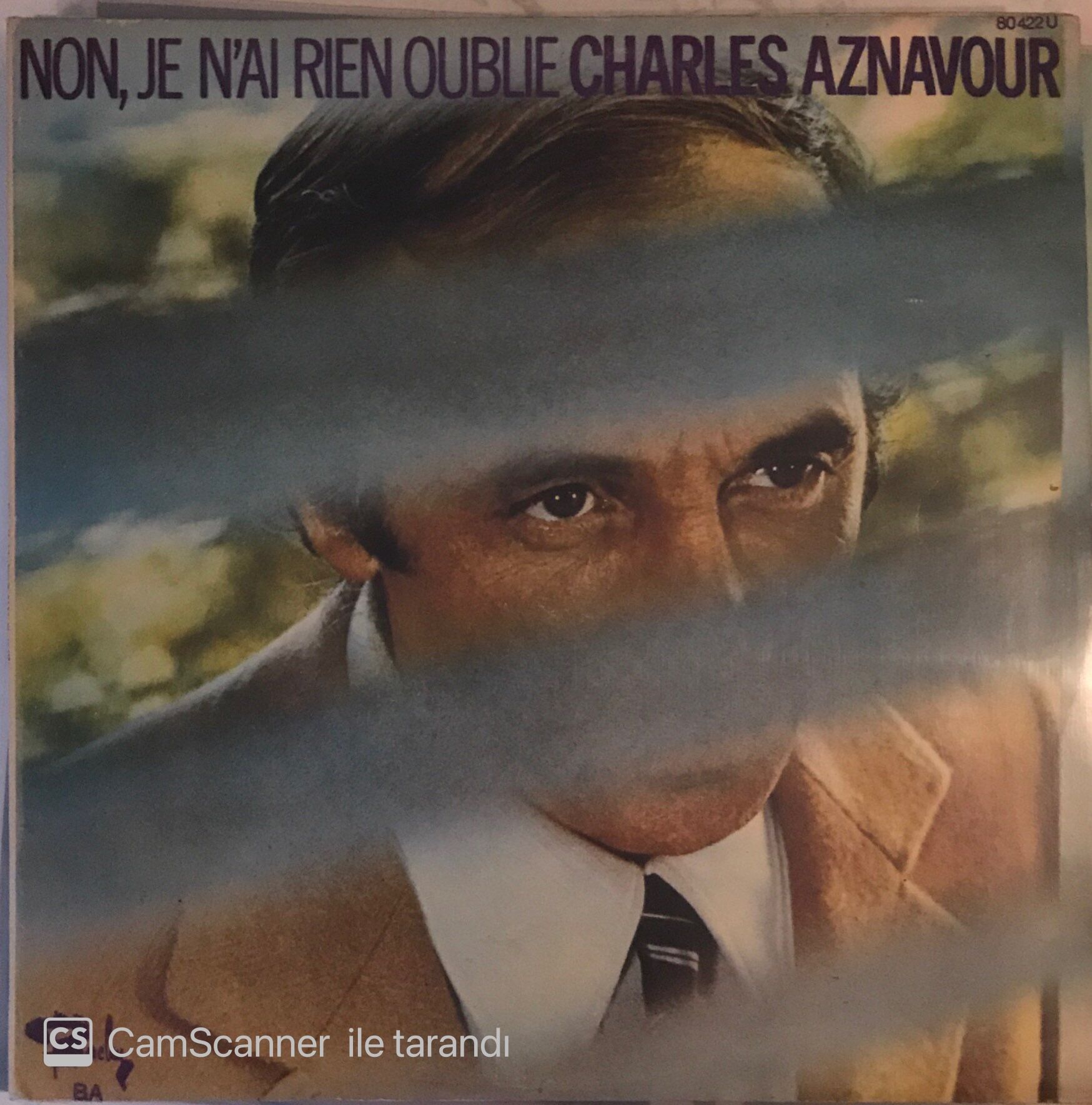 Charles Aznavour Non Je N'ai Rien Oublie LP