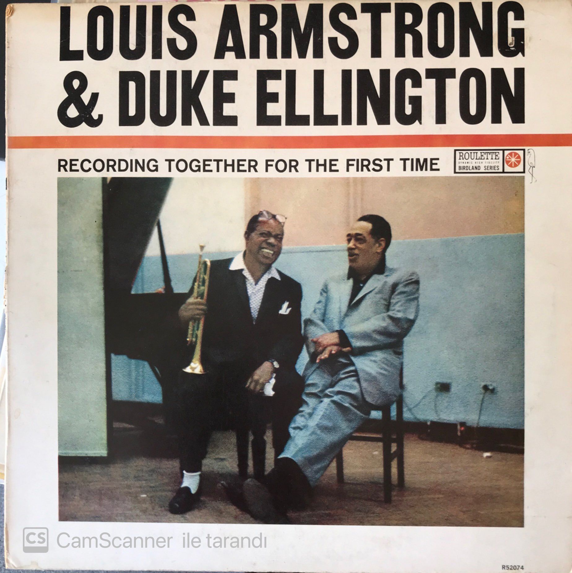 Louis Armstrong & Duke Ellington LP