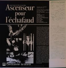 Miles Davis Quintet Ascenseur Pour L'echafaud Japon Baskı LP