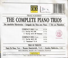 Schubert - The Complete Piano Trios - Trio Di Trieste - CD