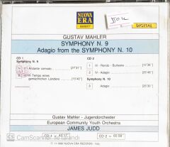 Mahler - Symphony N. 9/Adagio From The Symphony N. 10 - James Judd - CD