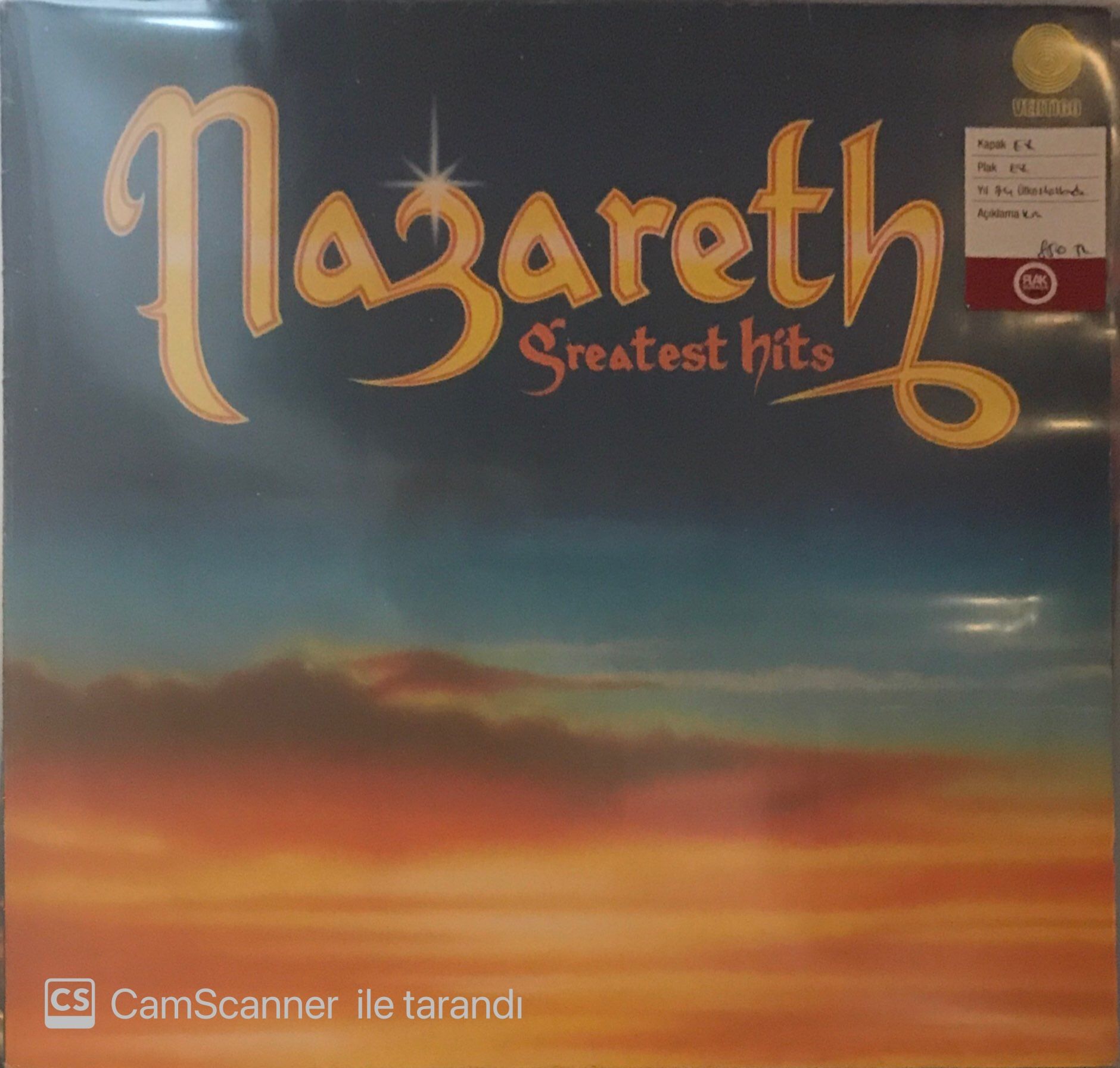 Nazareth - Greatest Hits LP