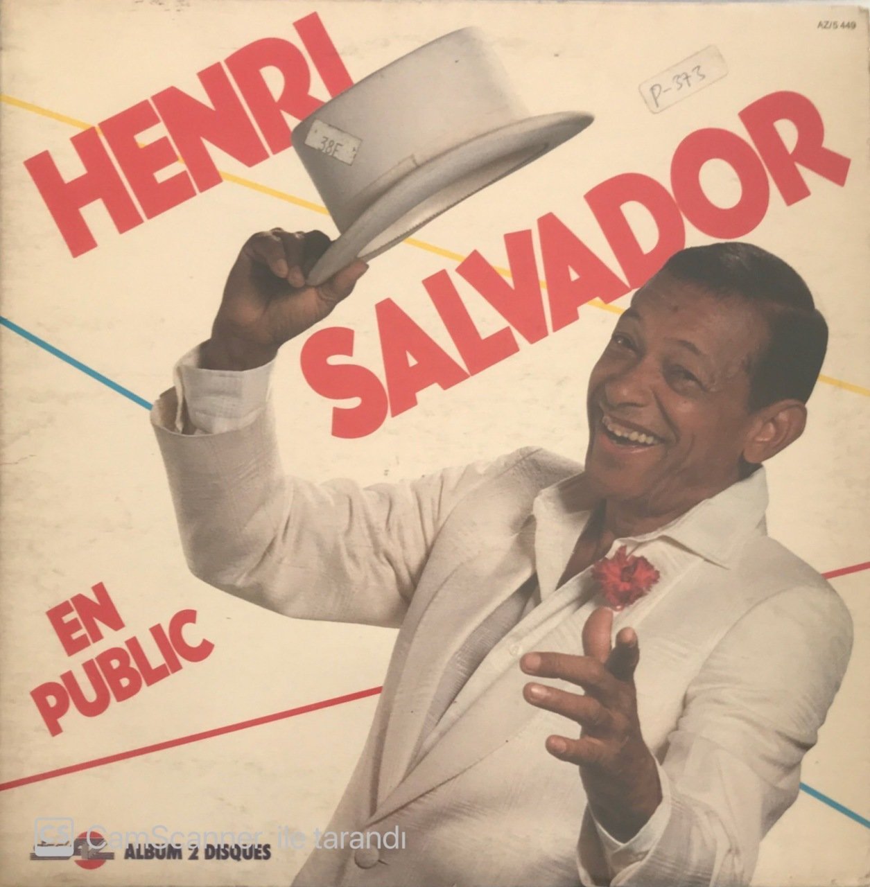 Henri Salvador En Public Double LP