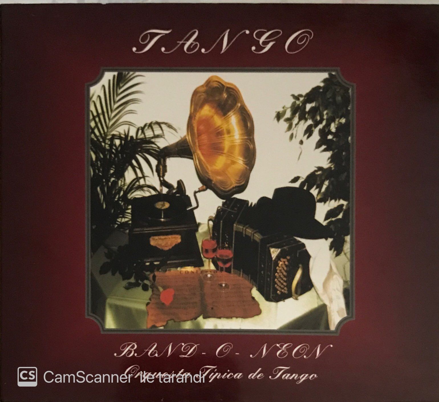 Band-o-neon Tango CD