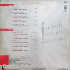 Frederic François  - Que De Nous Deux - LP