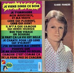Claude François - Je Viens Diner Ce Soir LP