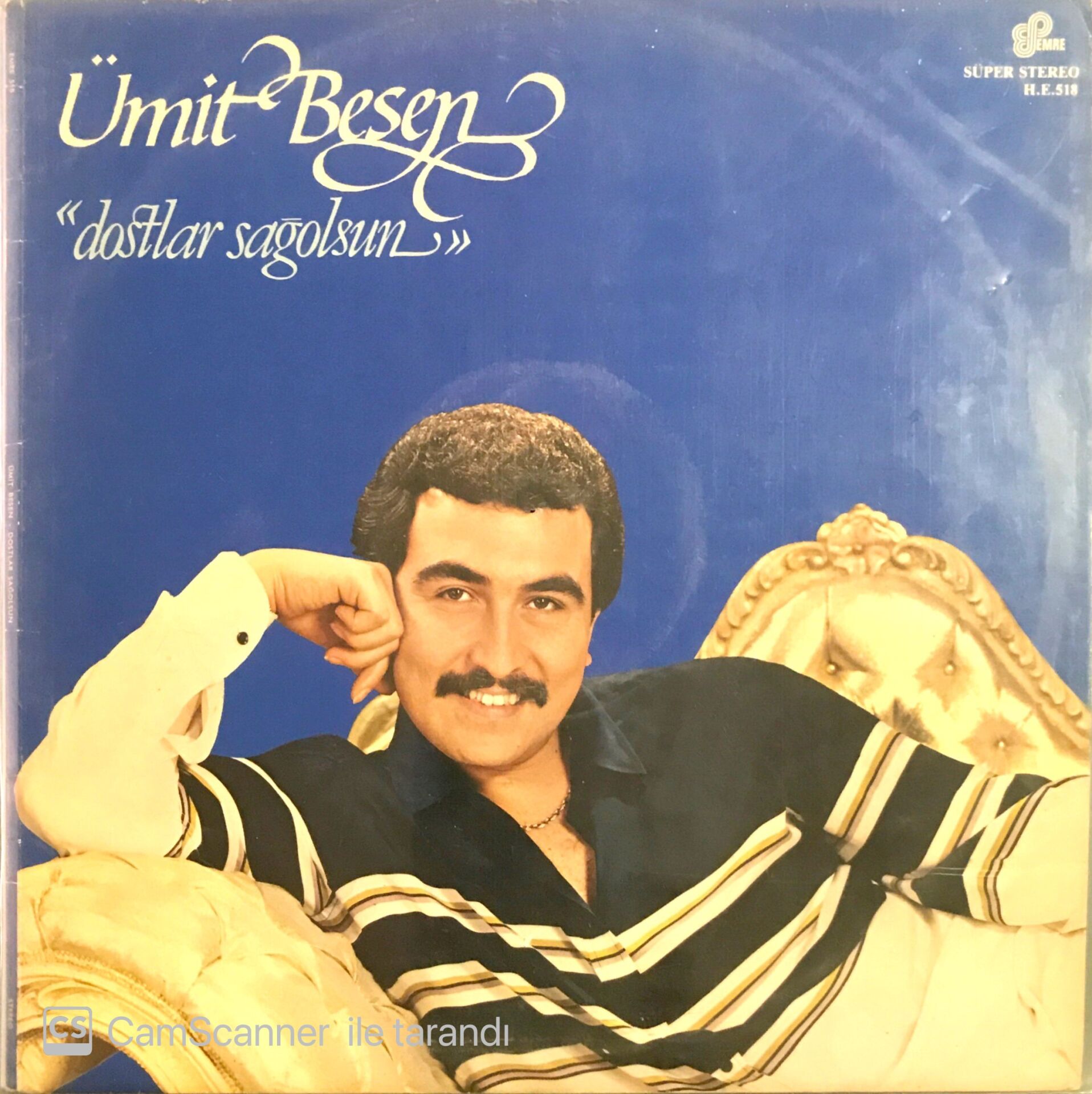 Ümit Besen - Dostlar Sağolsun (Resimli Plak) Picture Disc LP
