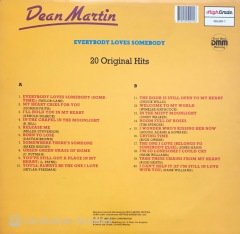 Dean Martin 20 Original Hits LP