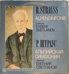 R. Strauss Alpensinfonie Conductor: Evgeni Svetlanov LP