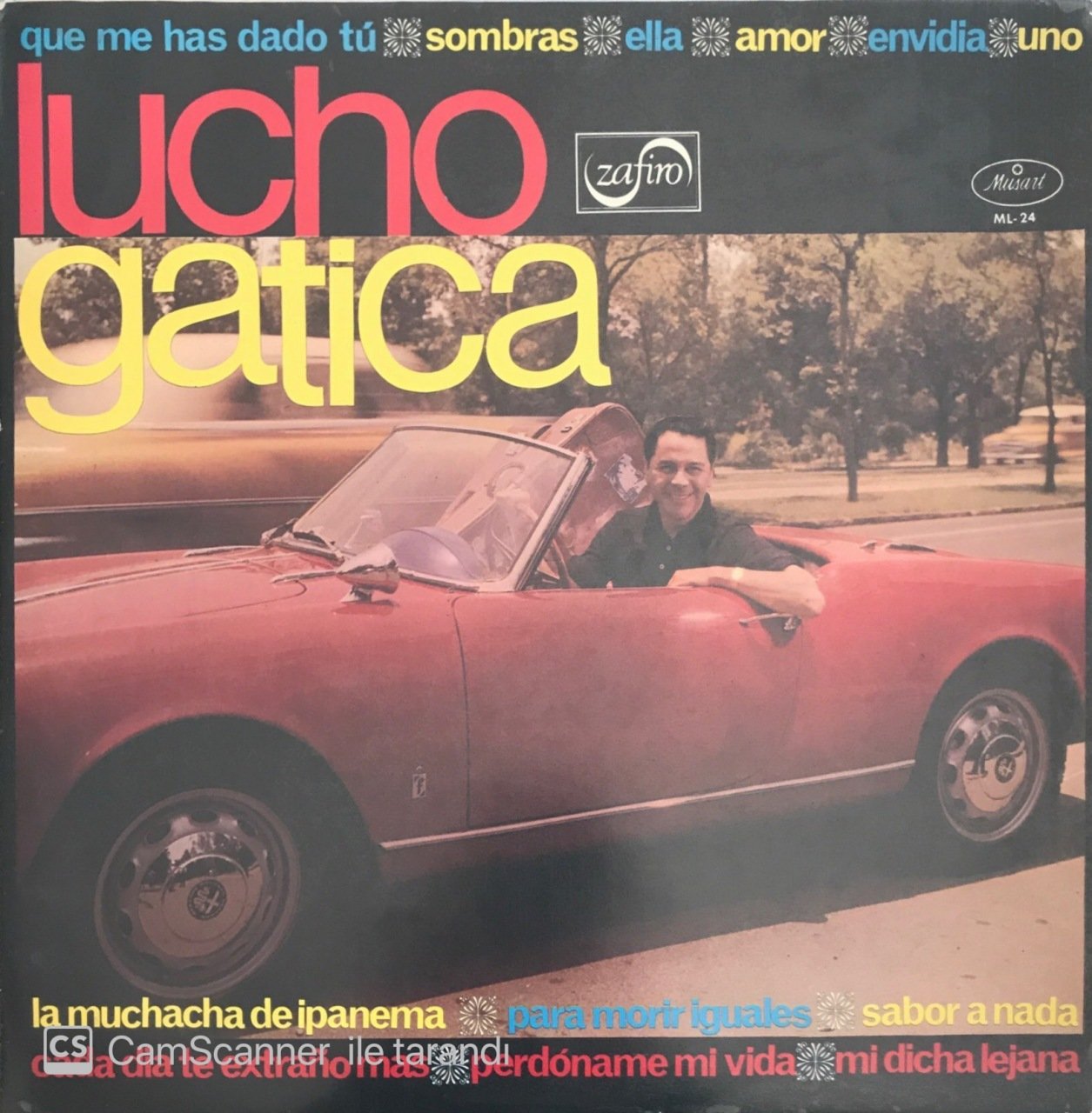 Lucho Gatica Que Me Has Dado Tu LP