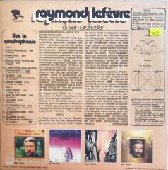 Raymond Lefevre & Sein Orchester Live In Qadrophonie - LP