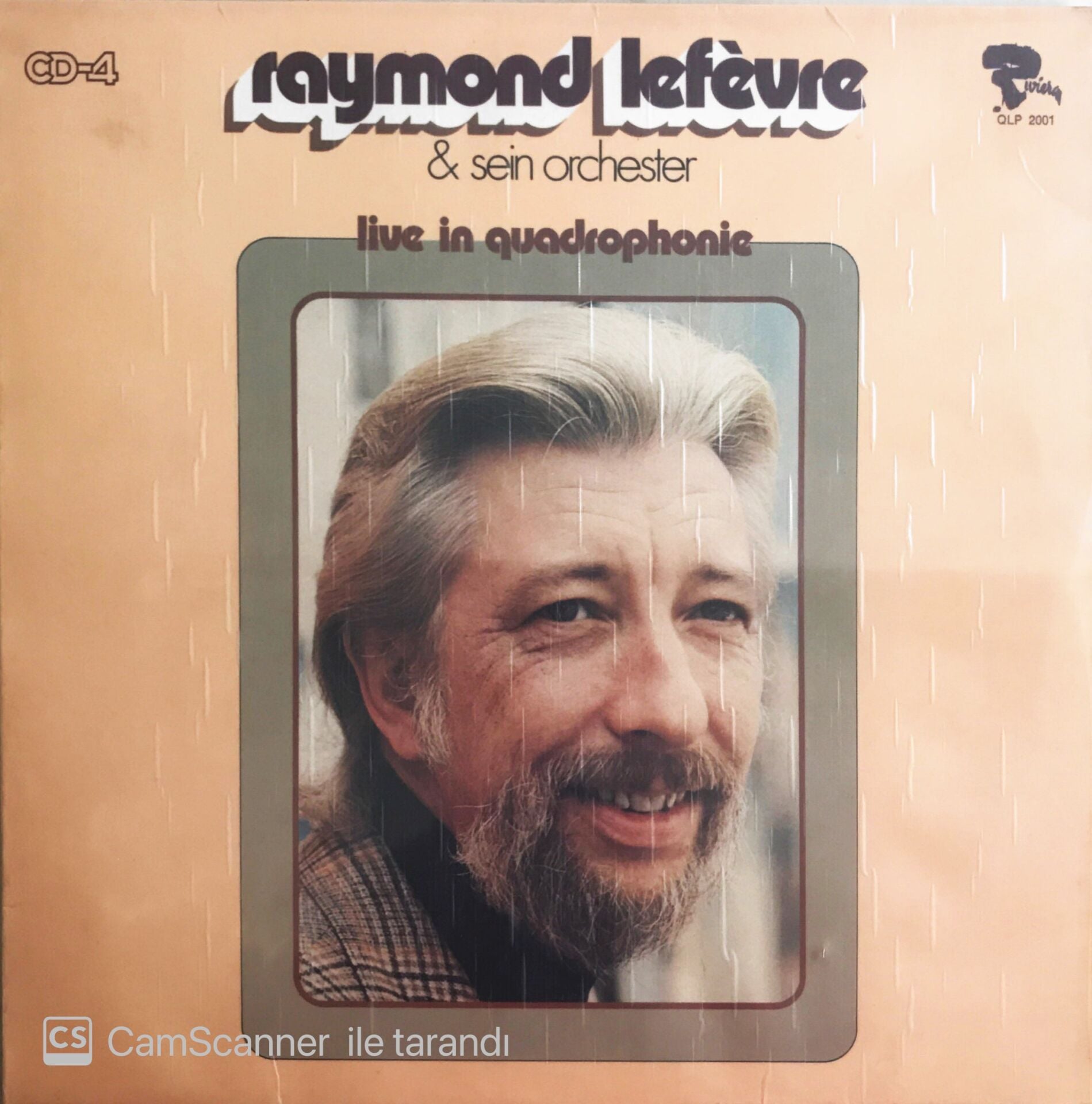 Raymond Lefevre & Sein Orchester Live In Qadrophonie - LP
