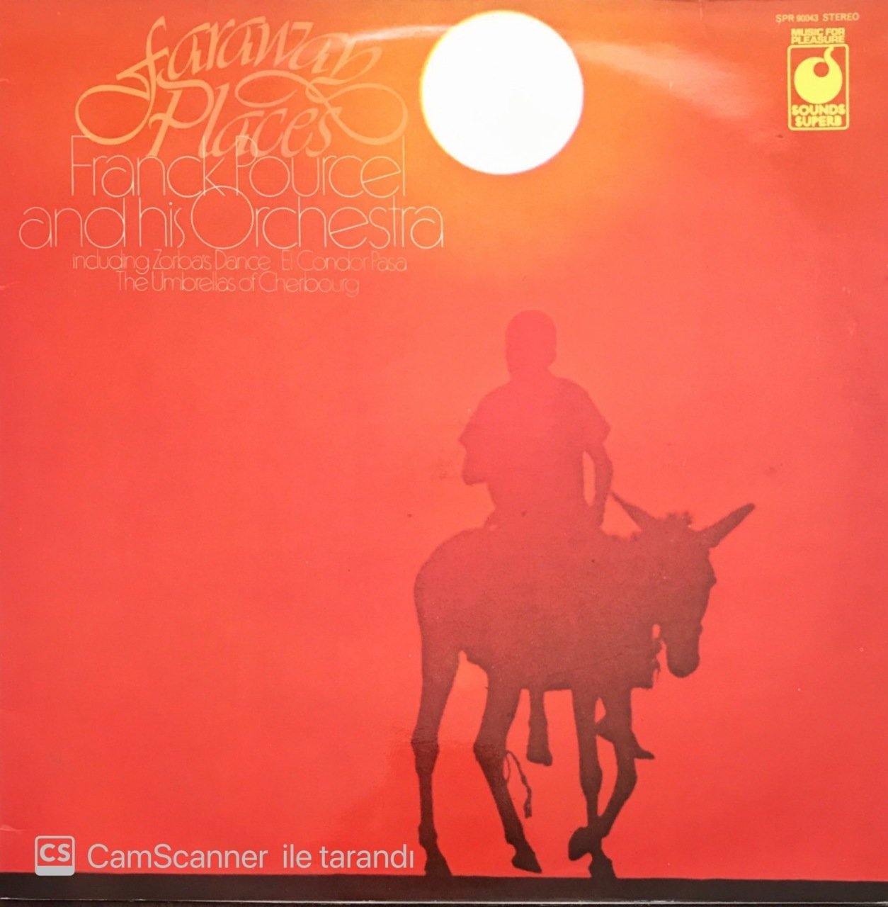 Franck Pourcel Faraway Places LP