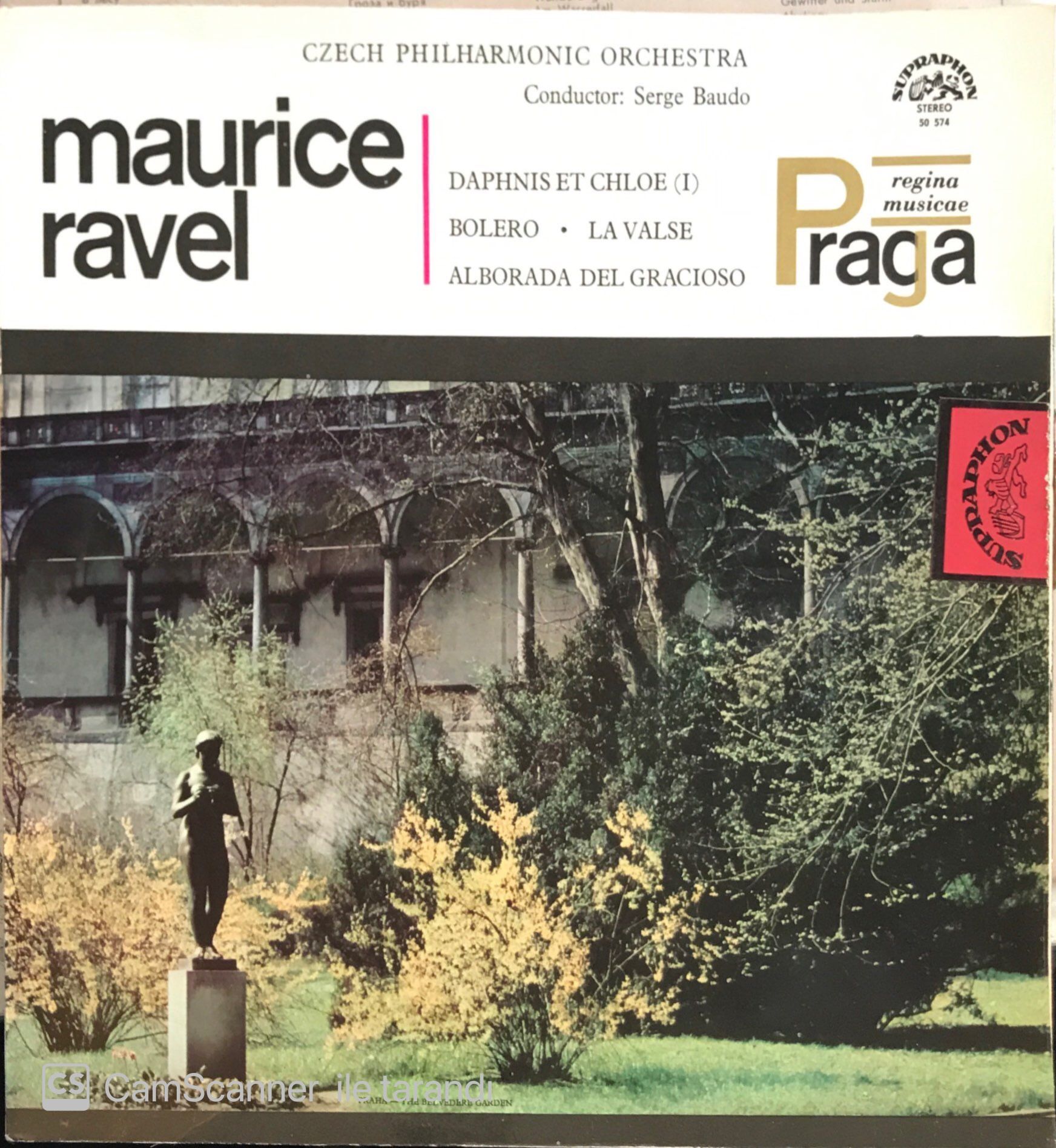 Maurice ravel Czech Philharmonic Orchestra LP