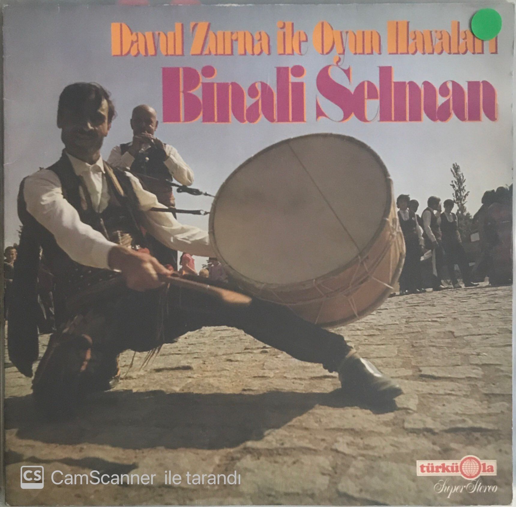 Binali Selman / Davul Zurna İle Oyun Havaları LP (Türküola Baskı)