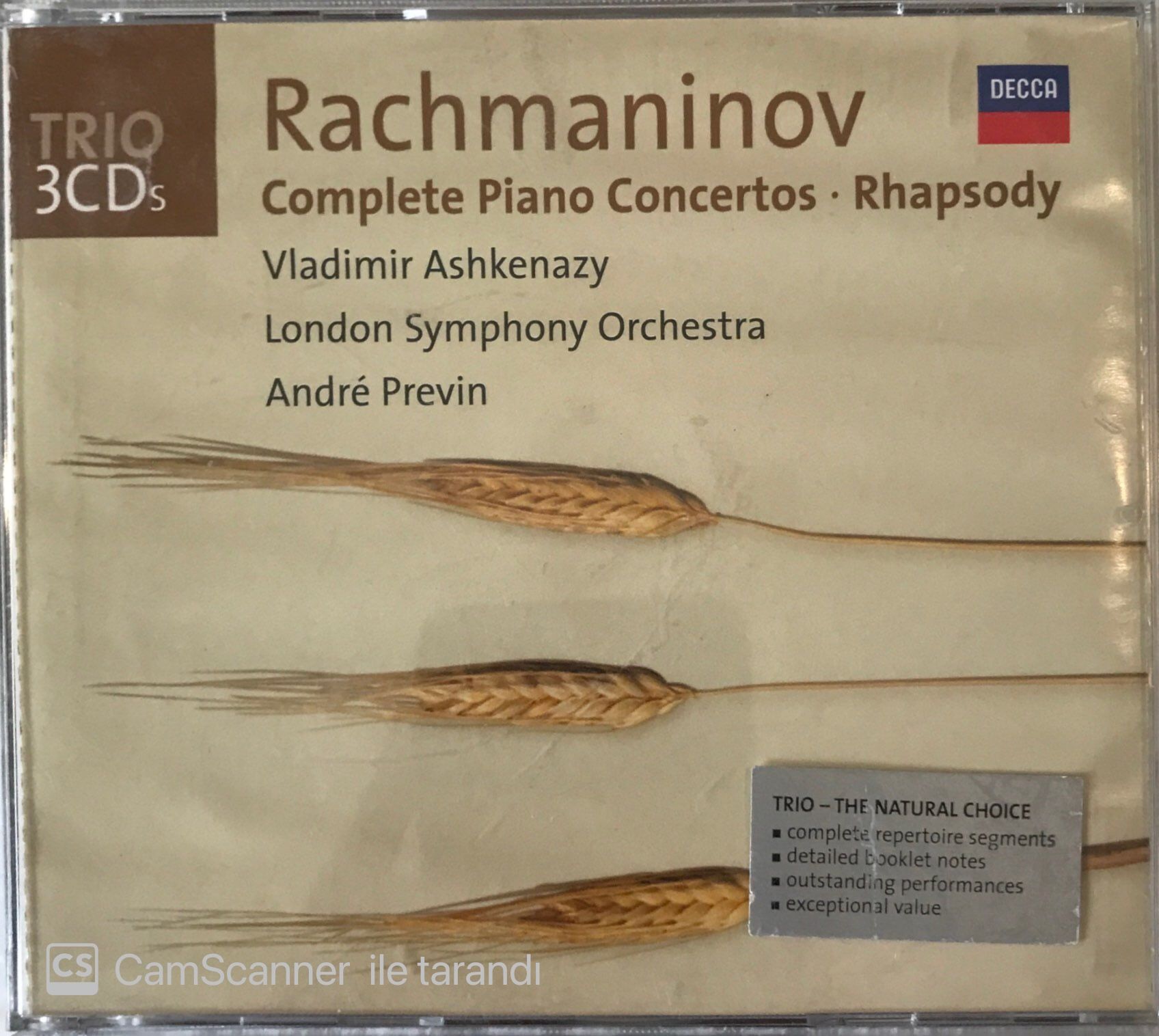 Rachmaninov - Complete Pıano Concertos CD