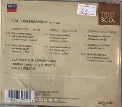 Rachmaninov - Complete Pıano Concertos CD